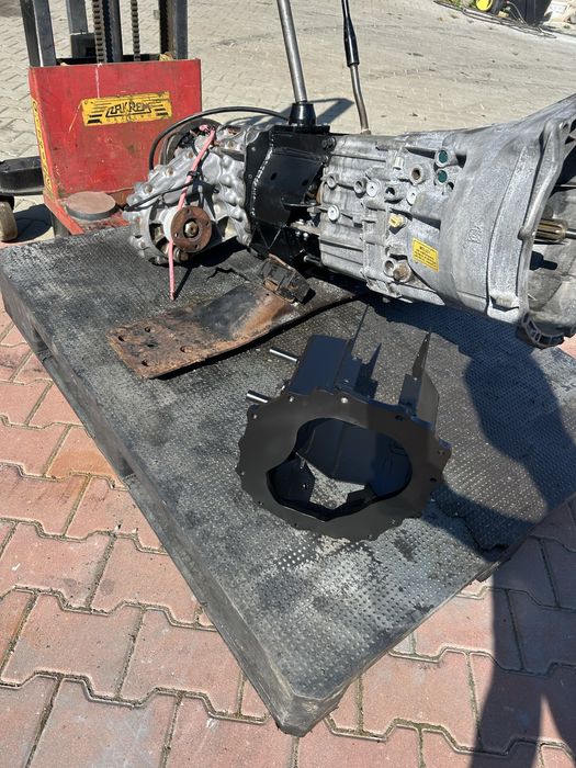 Adapter nissan patrol bmw skrzynia 3.0D m57 gs5 reduktor zmota