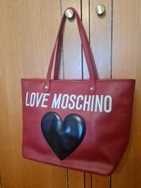 Mala "Love Moschino" (NOVA) vermelha