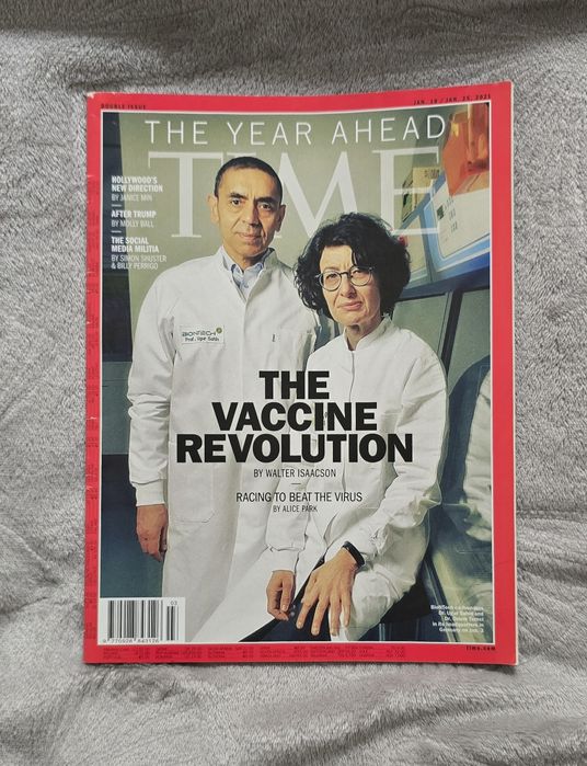 TIME Magazine / The Vaccine Revolution / BioNTech / Uğur Şahin Türeci
