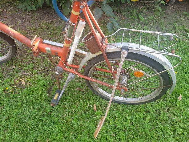 Stary rower romet skladak