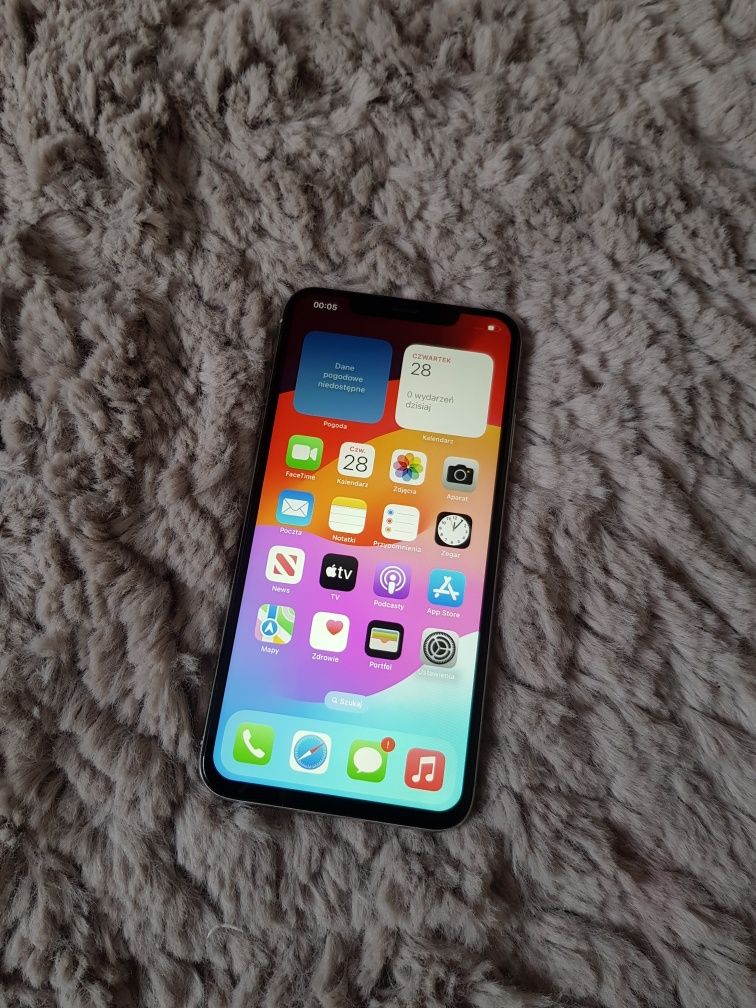 Apple iPhone xs Max 64gb biały w bdb stanie