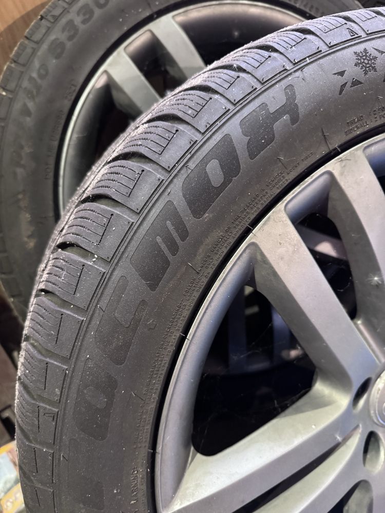 Felgi aluminiowe 20” + opony zimowe 265/45 R20 Audi Q7 – stan bdb