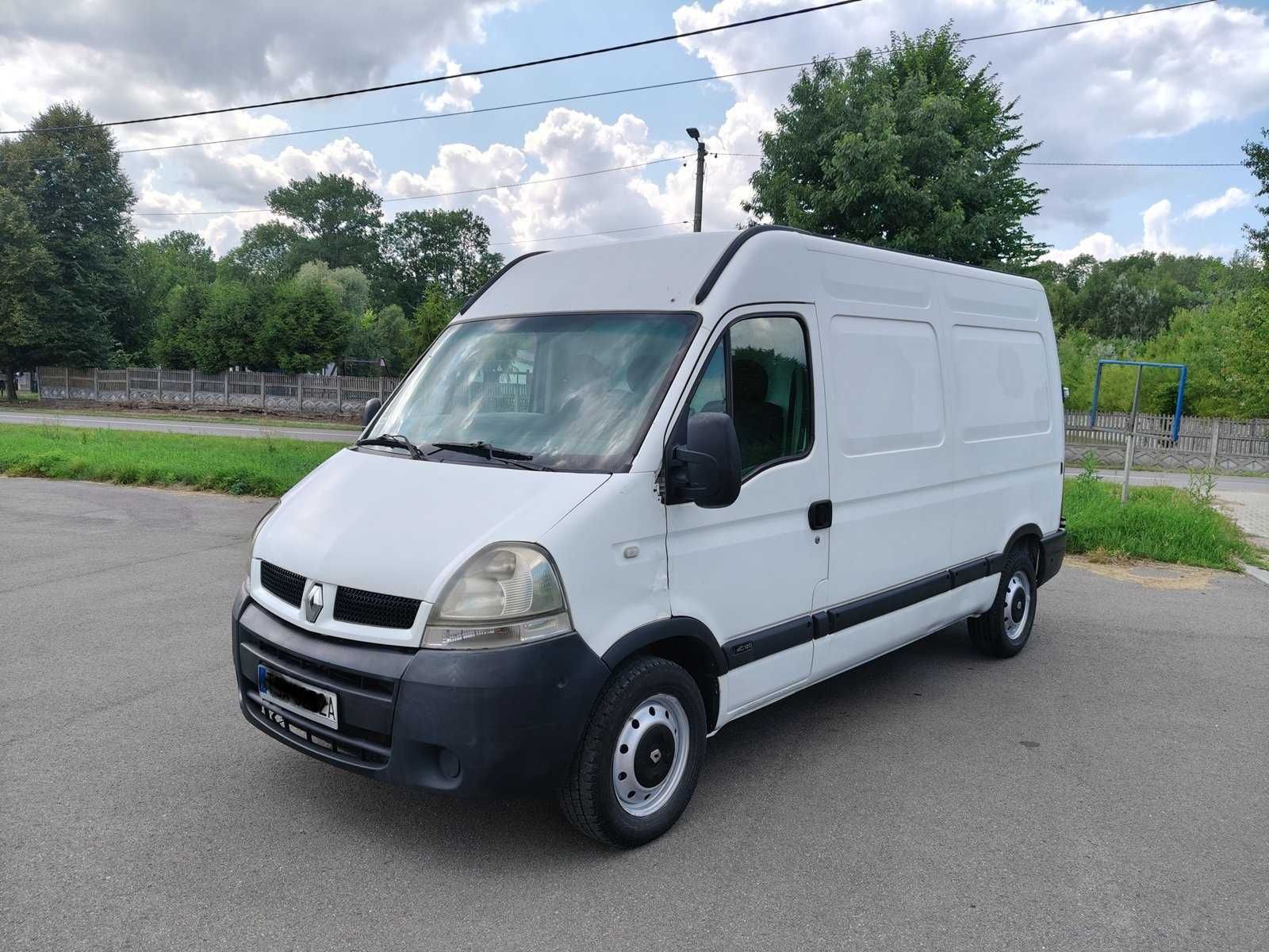 RENAULT MASTER 2004r L2H2 2.5DCI Sredniak Klimatyzacja ! 3 osob !