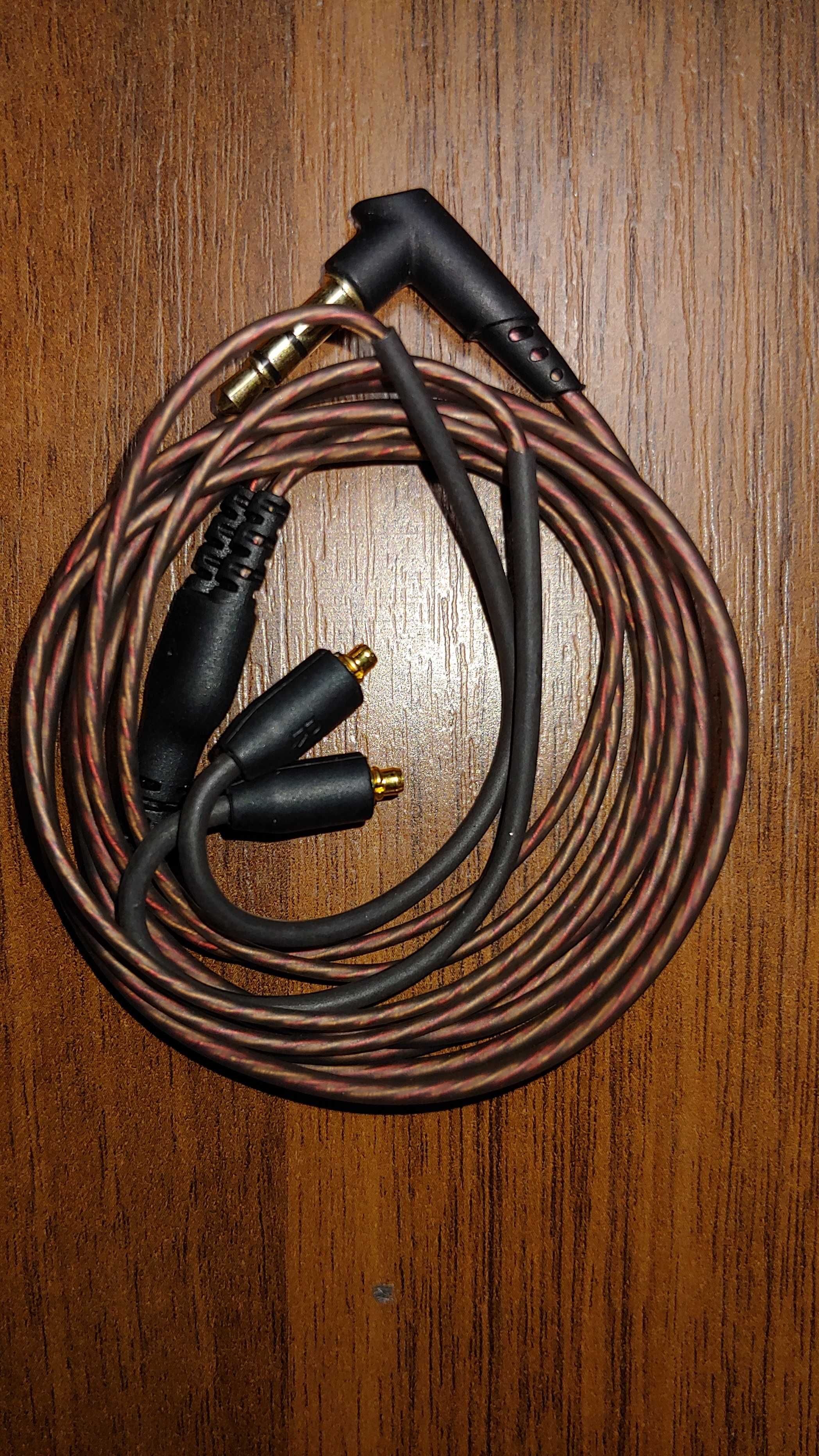 MMCX кабель для наушников джек 3.5 новые