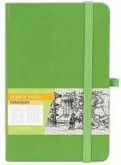 Notes A6 Kratka Romantyzm Zielony ANTRA. Antra. Nowy Produkt