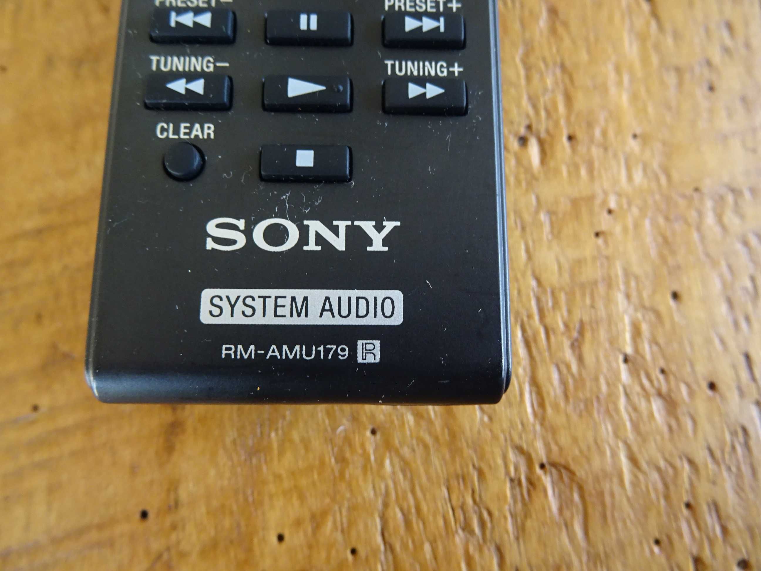 sony system audio RM-AMU179 pilot stan idealny ORYGINAL