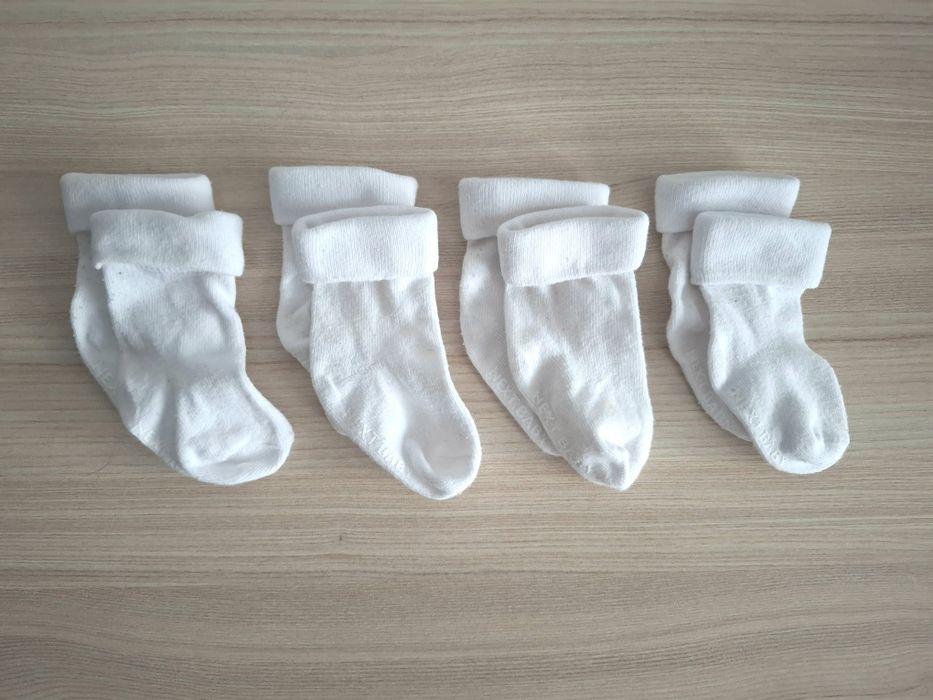 Skarpetki niemowlęce bawełniane 3-6m Next