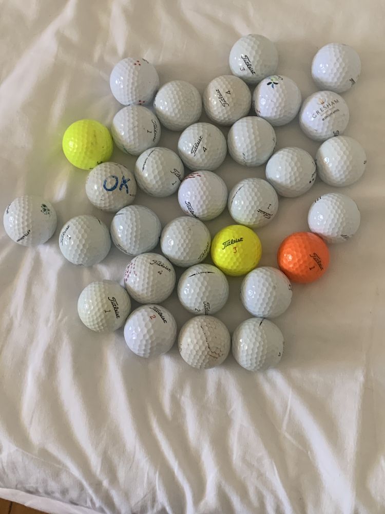 Bolas de Golf Em Bom Estado