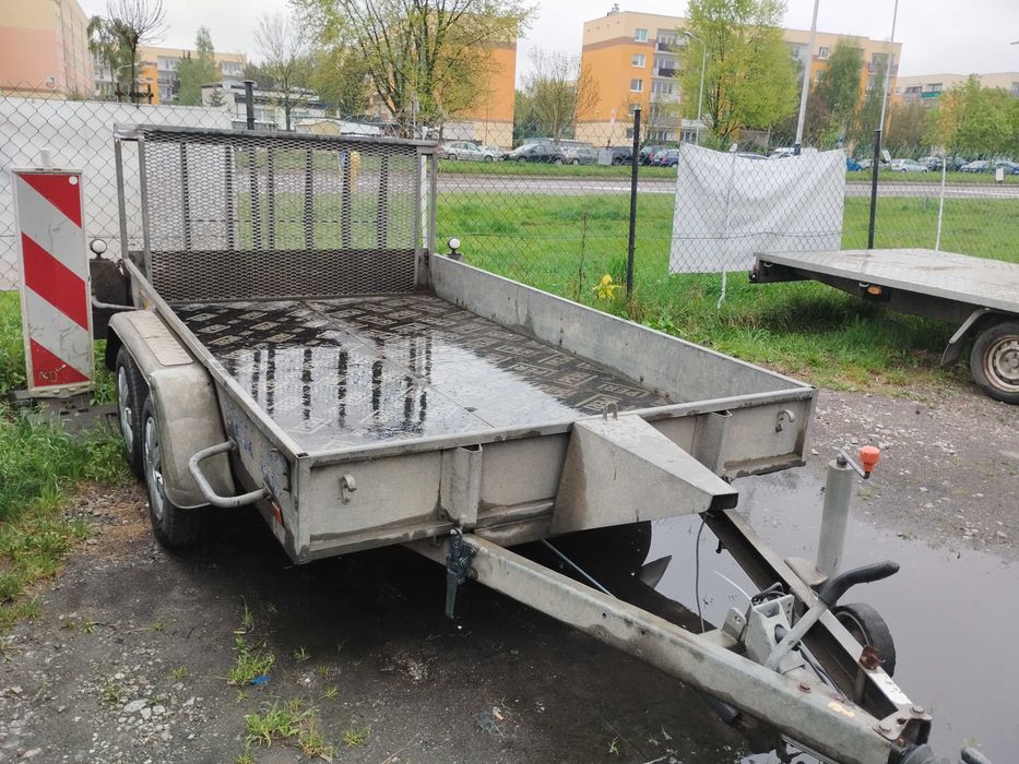 Koniowóz Przyczepa mini koparka Autolaweta Bus Kontener - WINDA