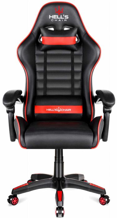 Fotel gamingowy Hell's Chair HC- 1003 Plus Red Uszkodzony