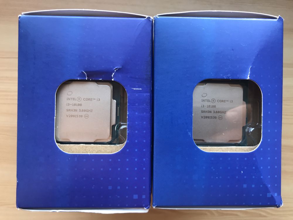 Процесор Intel i3-10100/ 10105 BOX Новий Гарантія