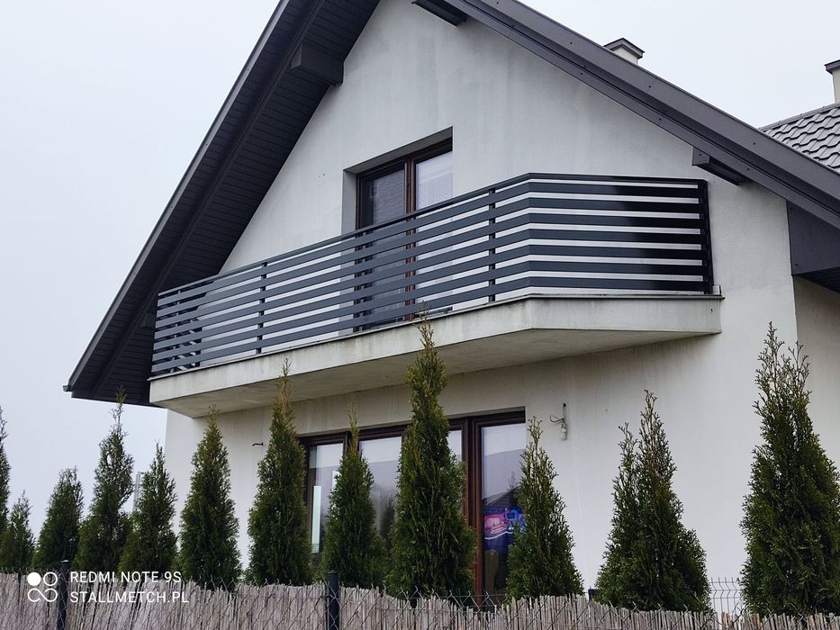 Balustrada Aluminiowa - Malowana Proszkowo - Pomiar