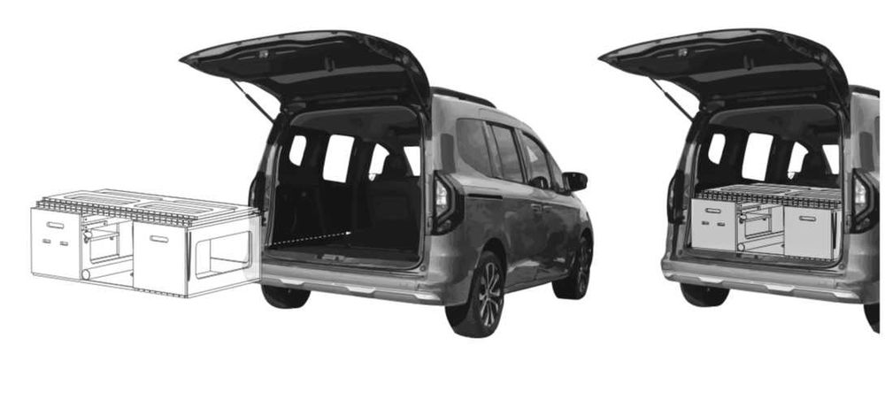Zabudowa campingowa camper box berlingo kango i inne