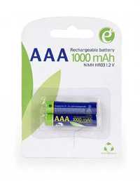 Аккумуляторы AAA EnerGenie EG-BA-AAA10-01 (Ni-MH (2 шт/уп.), 1000мAh