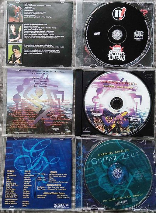 Carmine Appice , Cactus , DBA - 6 CD - Guitar Zeus , Guitar Heroes