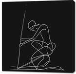 Obraz 100x100cm Linia
