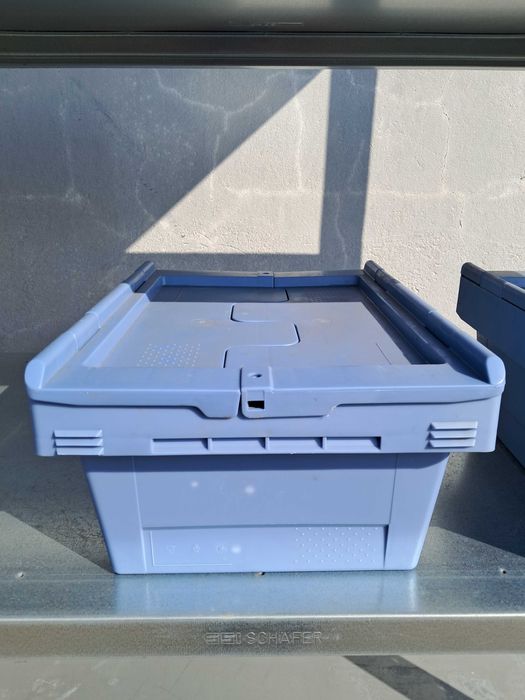 Pojemnik kurierski transportowy magazynowy 310x200x170 zestaw 4 sztuki