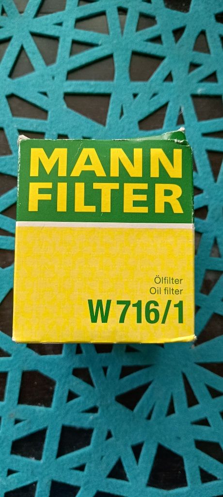 Filtr oleju W716/1 MannFilter Citroen/Peugeot