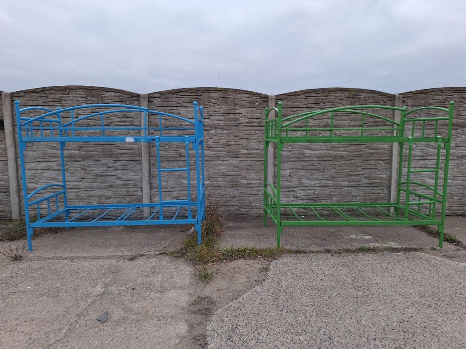 Sz-n dostawa gratis ŁÓŻKO piętrowe metalowe  solidne 90x200