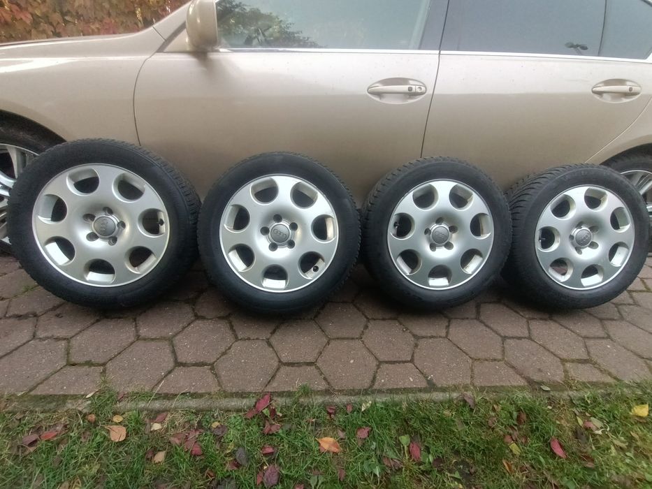 Koła audi a4 b6, A6, volkswagen, alufelgi z oponami 16"