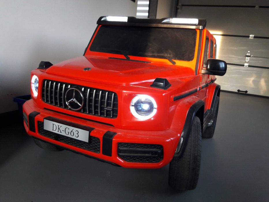 Auto elektryczne dla dzieci Mercedes G63 Napęd 4x4 4x200W Bateria 14Ah