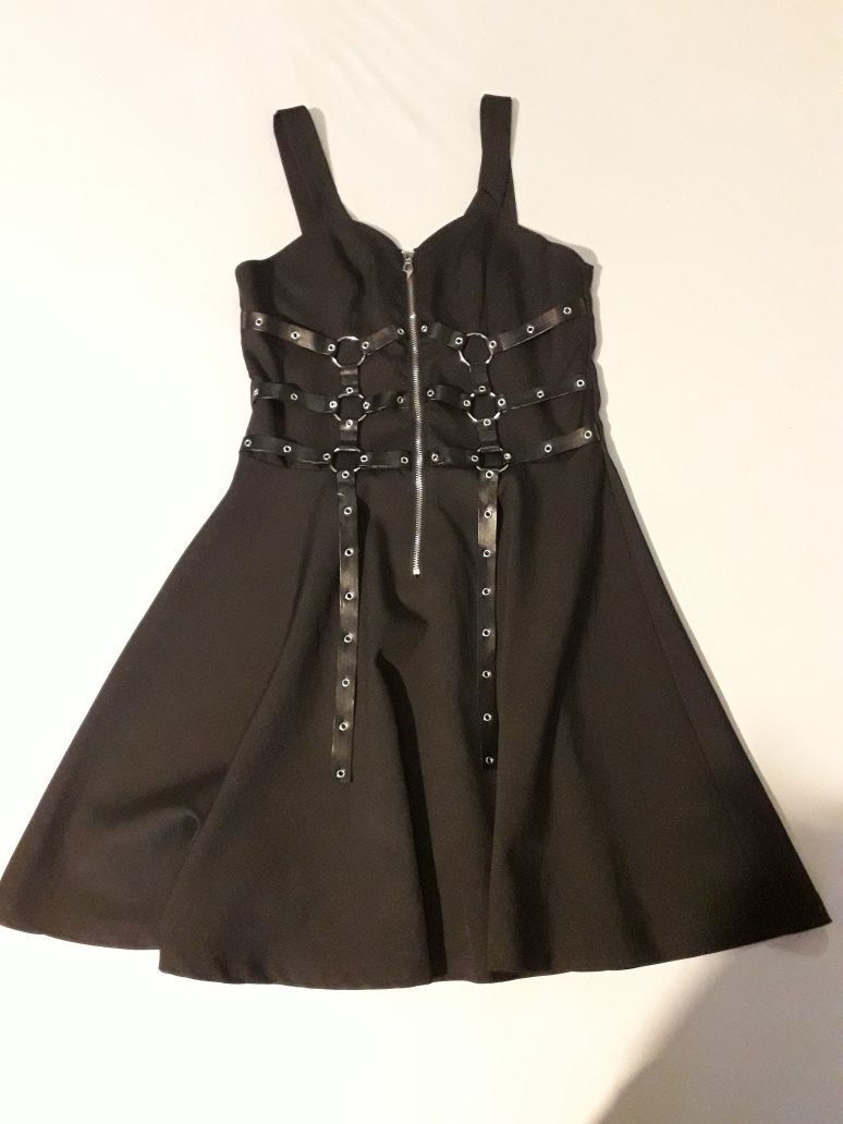 Goth metal, gotycka sukienka rozmiar S/M