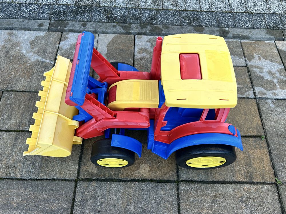 Wywrotka,koparka,traktor-zestaw 6 pojazdow do piasku w cenie jednego