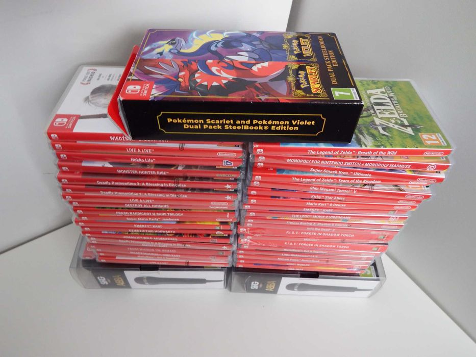 PŁOCK ! Gry Nintendo SWITCH meeeega wybór MARIO / Zelda / Pokemon