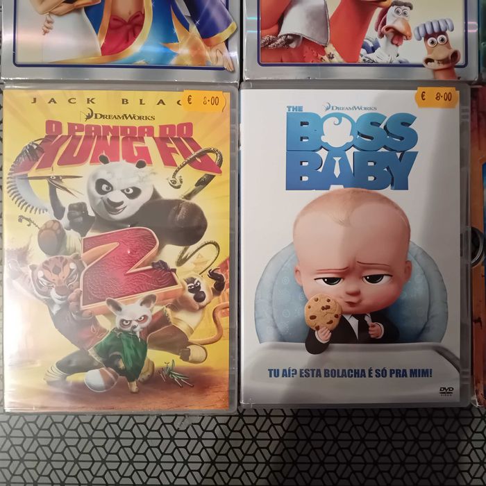 Filmes de Animação da DreamWorks e Disney-Pixar I.