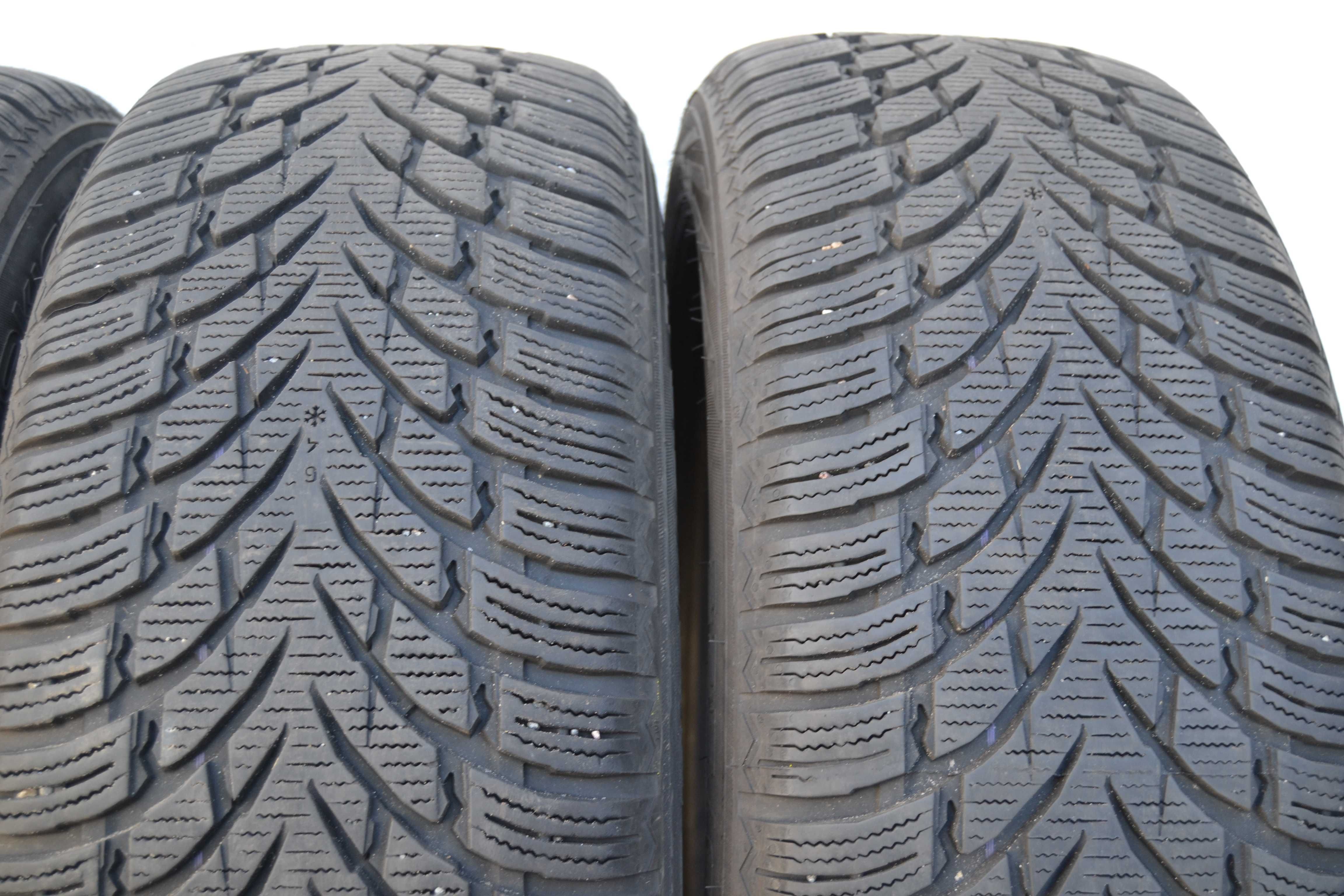 4x zima 225/60r17 Nokian WR Suv4 2020rok 7,5mm 225/60-17 komplet