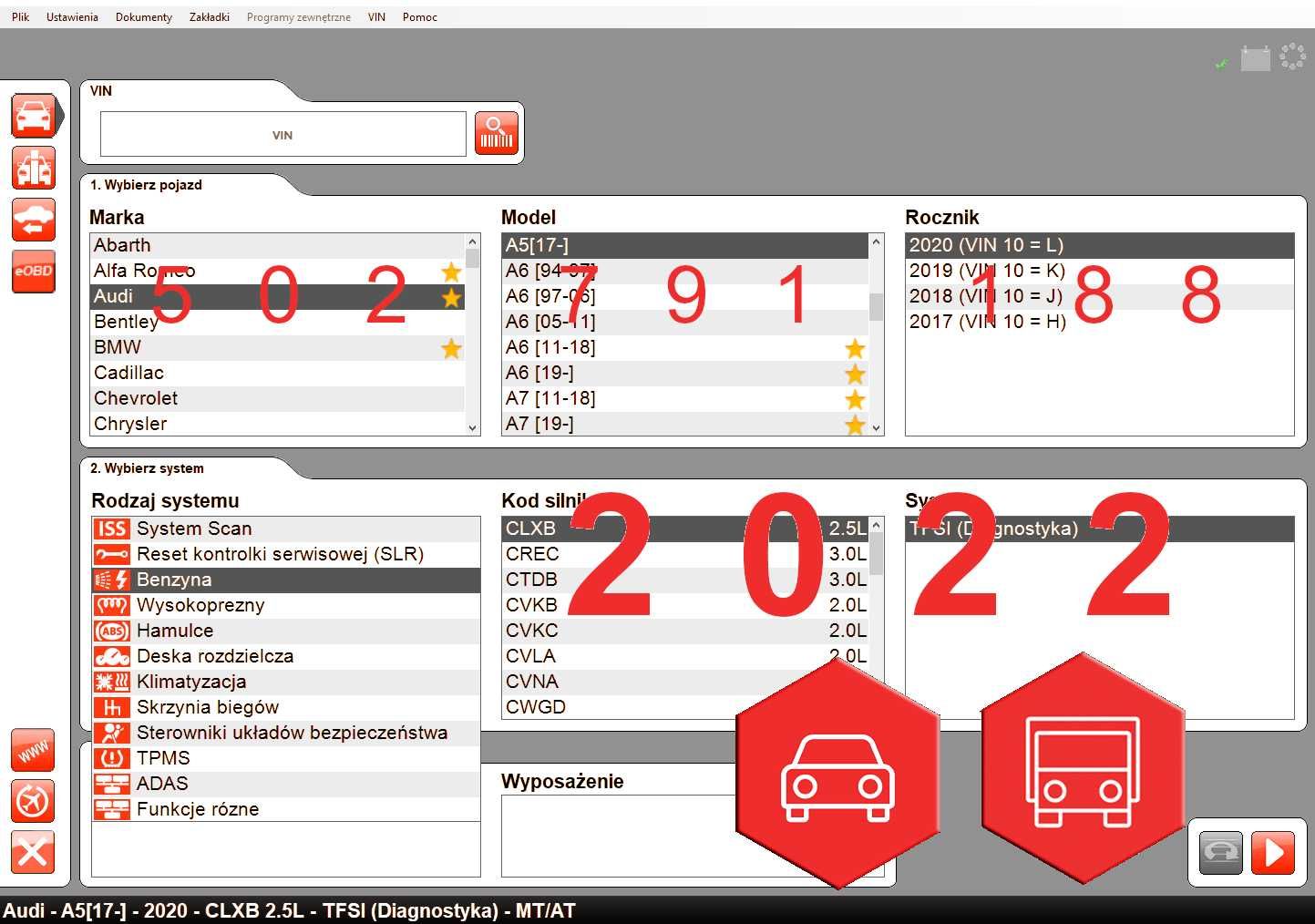 2022 program diagnostyczny do testerów multidiag delphi ds150e autocom