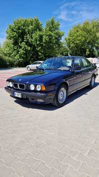 BMW Seria 5 BMW E34 540i V8 idealny blacharsko USA automat klima skóry po serwisie