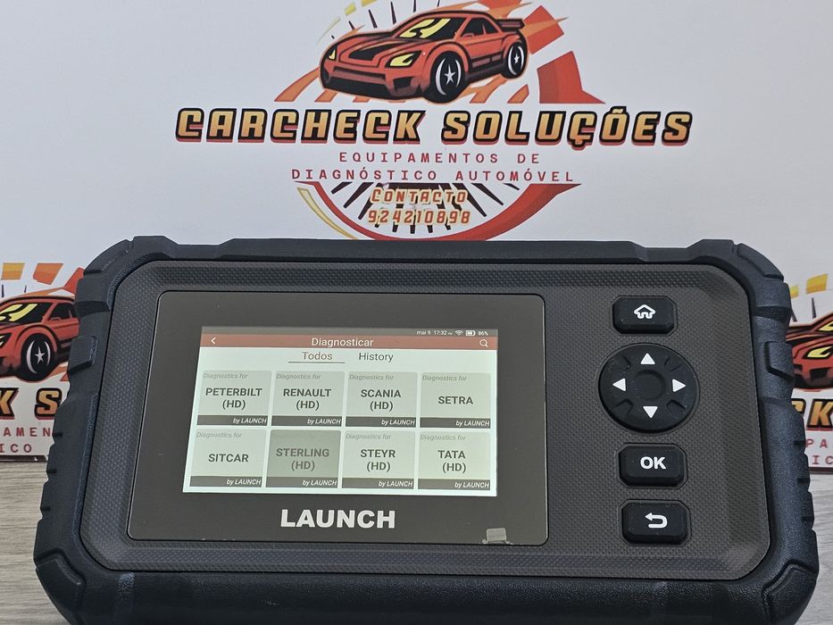 Launch CRP129 HD PESADOS - Maquina de Diagnóstico Profissional