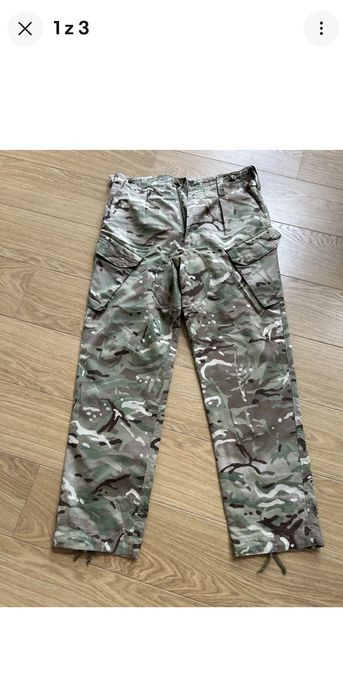 Spodnie na ryby lub do las brytyjskie MTP 85/92/108