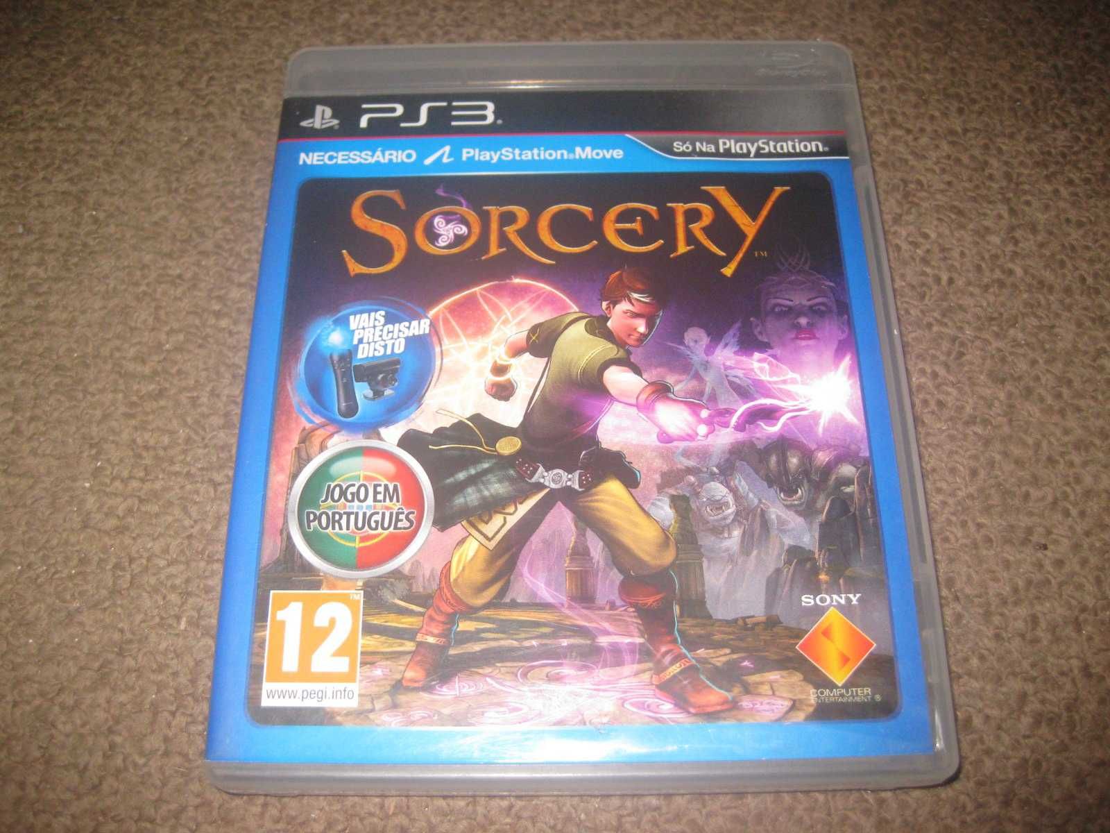 Jogo "Sorcery" para Playstation 3/Completo!