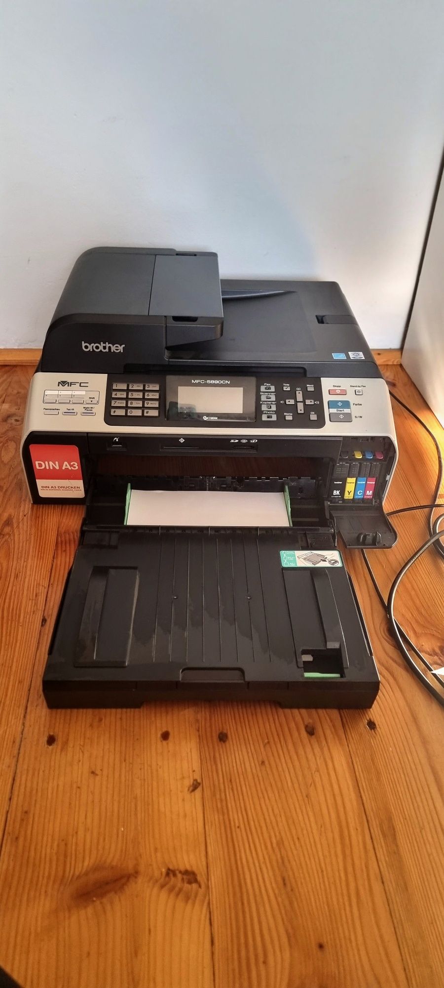 Drukarka wielofunkcyjna A3 atramentowa (kolor) Brother MFC-5890CN LC-1