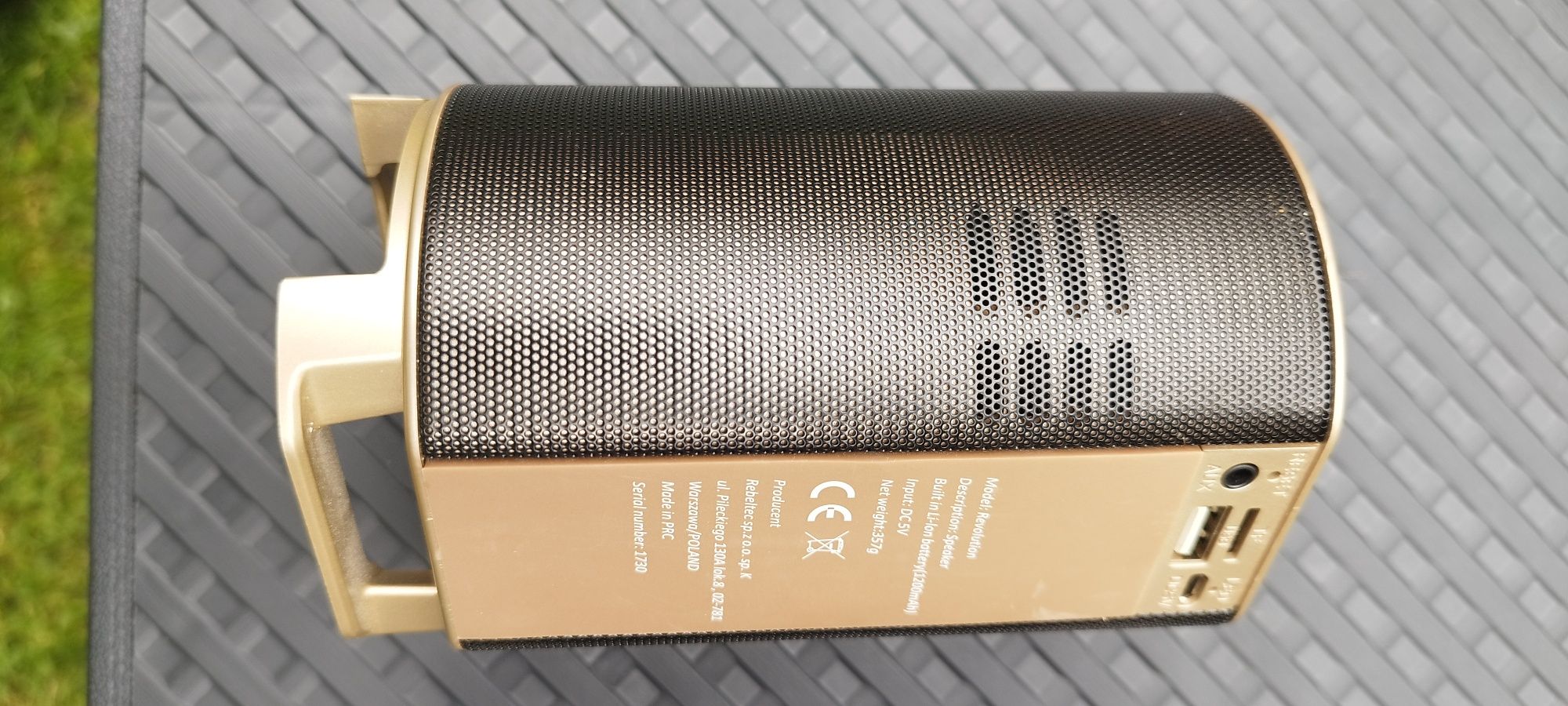 Głośnik bluetooth dookólny dźwięk hi-fi