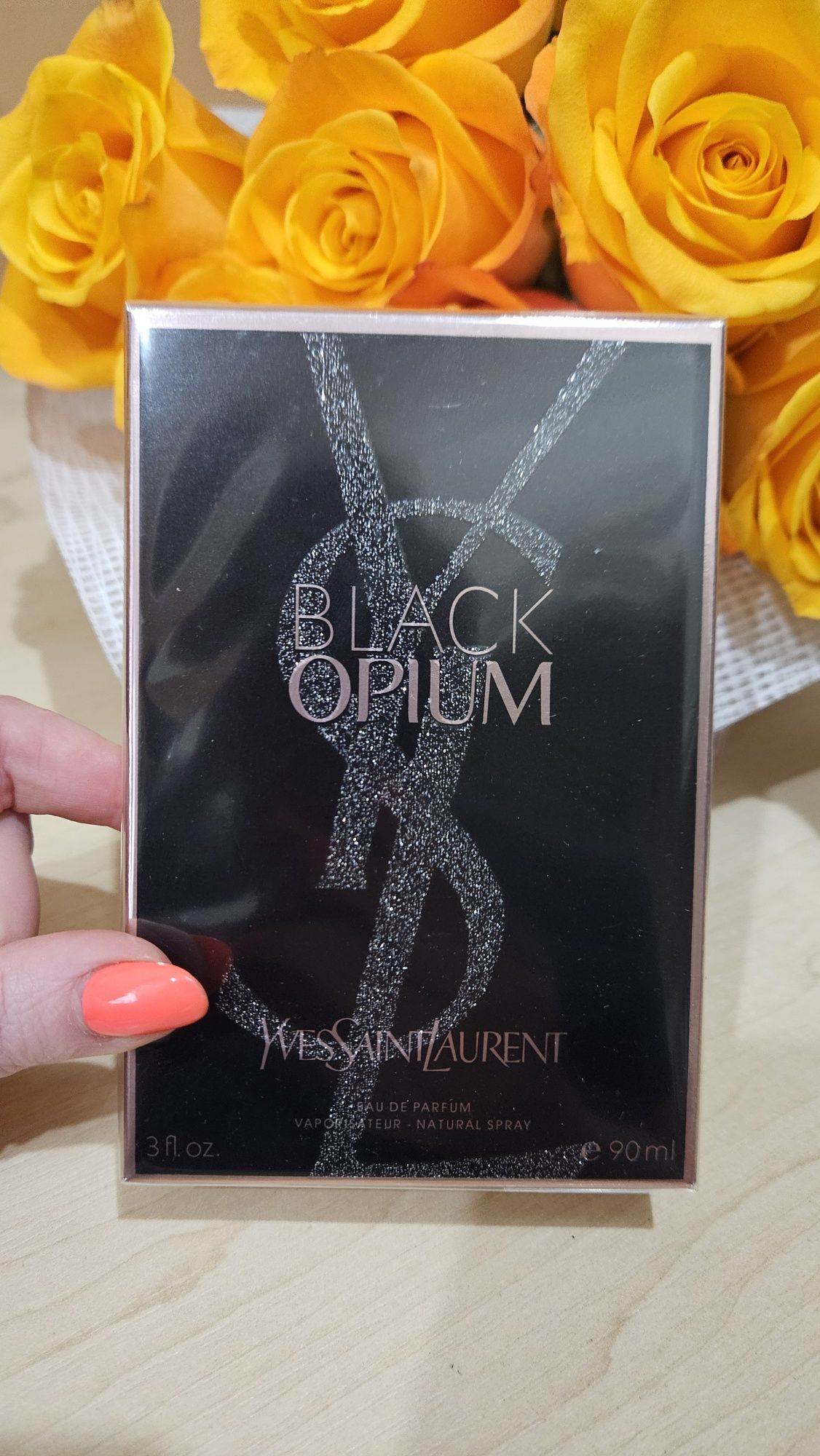 ДУХИ ПАРФУМ жіночий Yves Sain Lauren Black Opium 90 мл