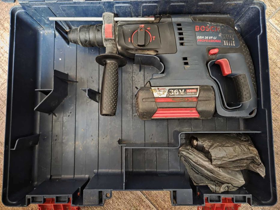 Młotowiertarka akumulatorowa BOSCH GBH 36 VF-LI + bateria Kraków W