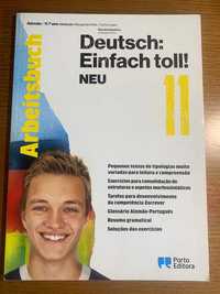 Deutsch Einfach toll neu - Caderno de atividade, Alemão 11º ano