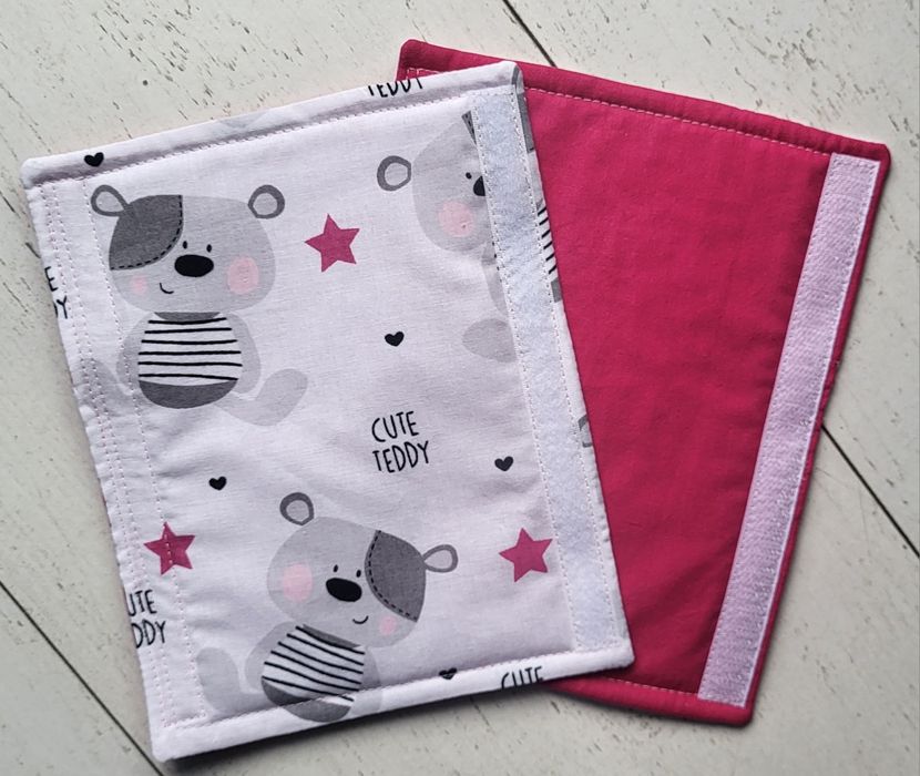 Ochraniacze na pasy. Komplet bawełniany.