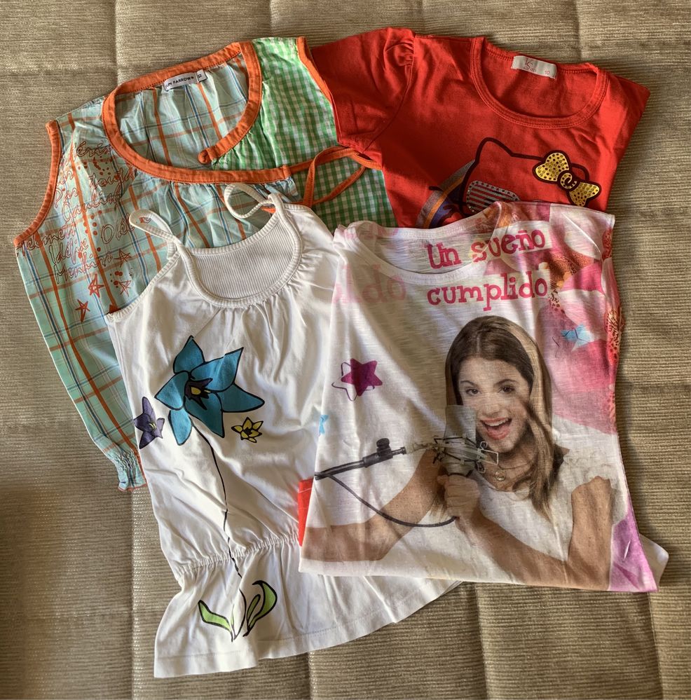 Lote de roupa menina 9-10 anos