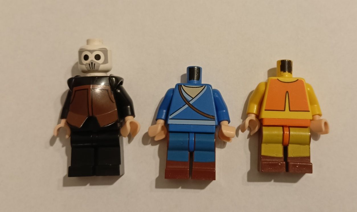 Lego mix avatar Aang, Sokka, Firebrender