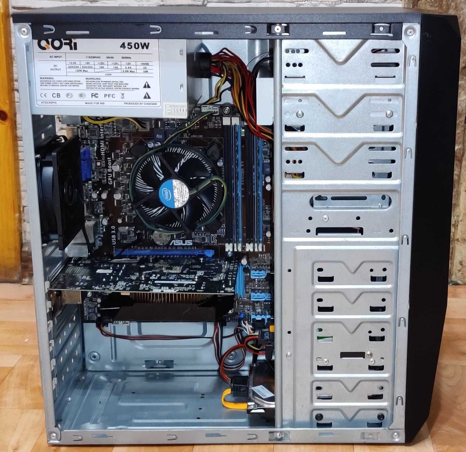 Продам 4х ядерний системний блок (i5-3470/8Гб/SSD240/HDD 500ГБ)