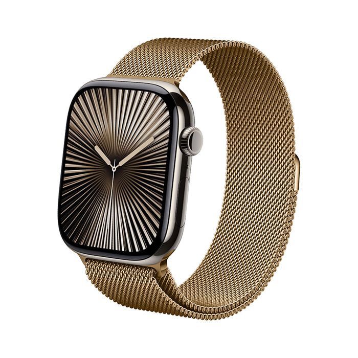 Pasek do Apple Watch 44/45/46/49 mm Stal Nierdzewna Crong Milano Steel