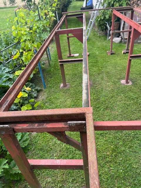 Najazd samochodowy / rampa obsługowa – konstrukcja metalowa