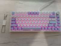 Механическая клавиатура Ajazz ak820 white purple