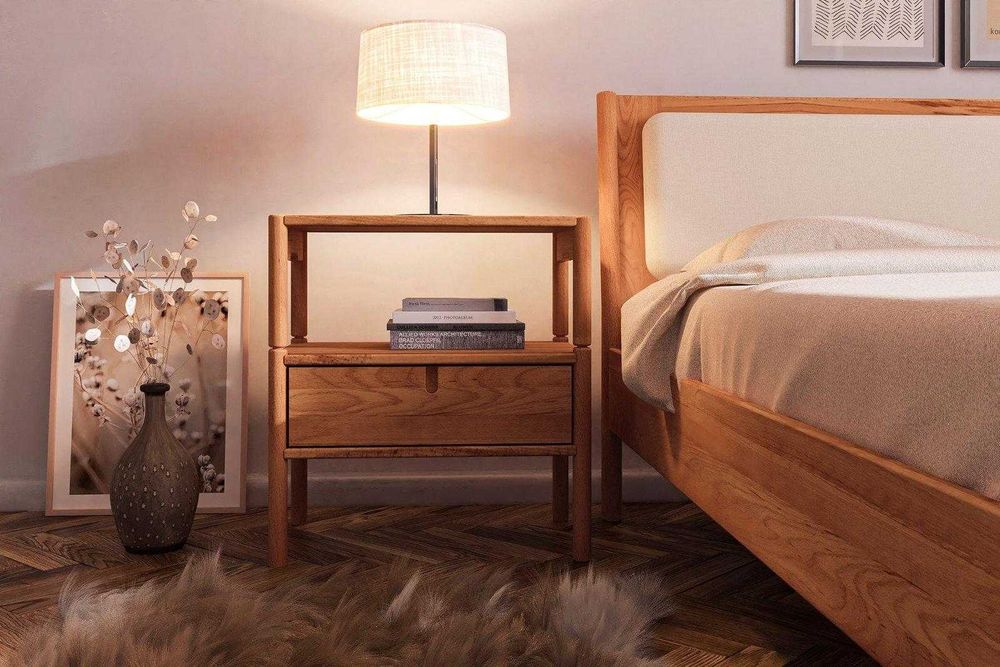Szafka nocna z drewna litego marki TheBEDS