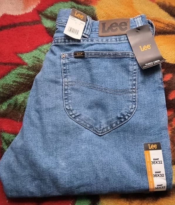Джинсы LEE Legendary 36W32L  утеплённые оригинал