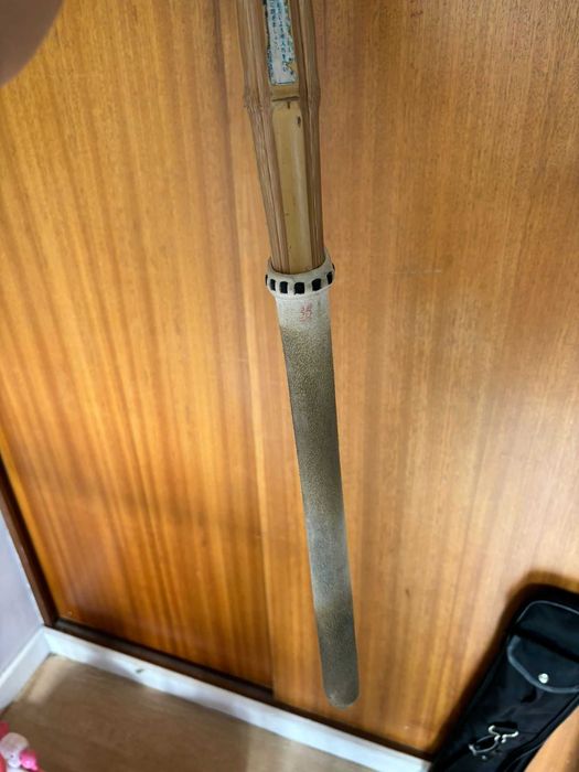 Shinai para kendo sem tsuba com bolsa para transporte